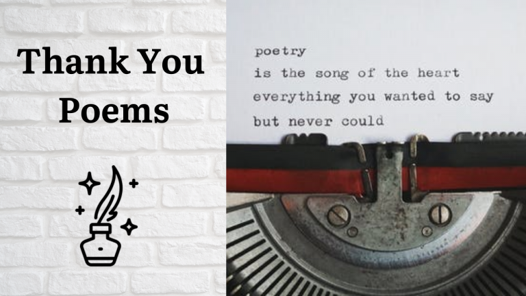 Thank You Poems - The Thank You Notes Blog