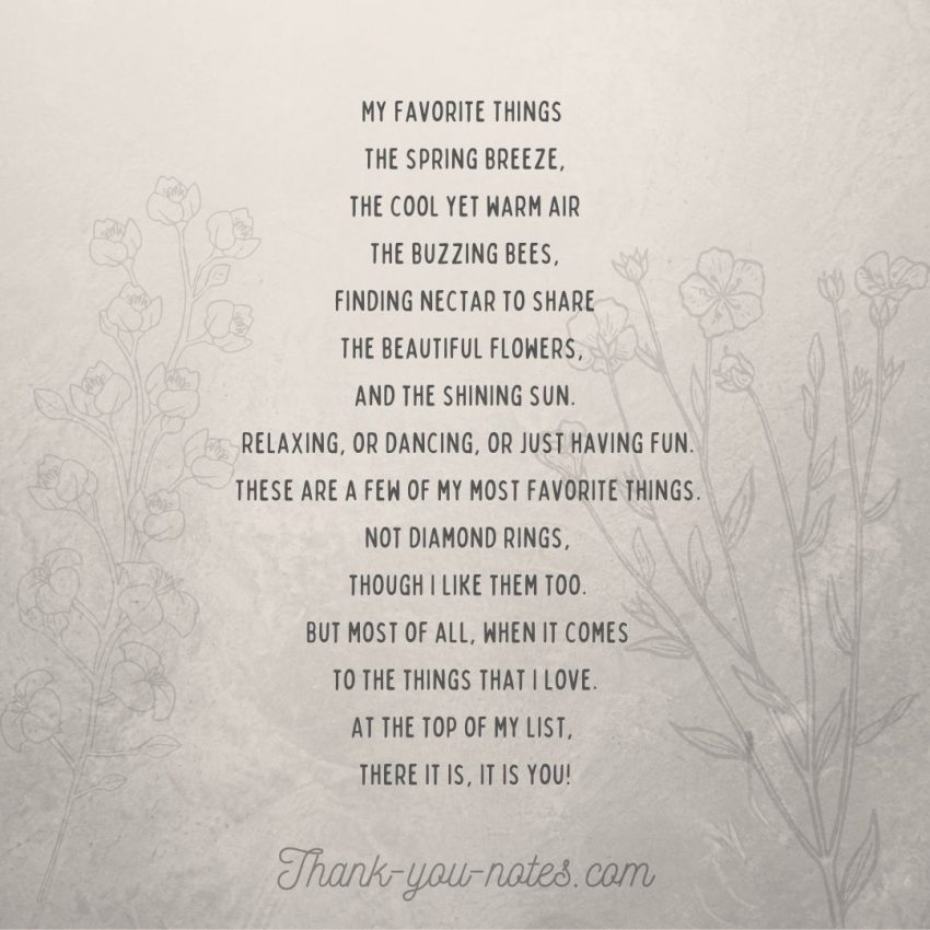 Thank You Poems - The Thank You Notes Blog