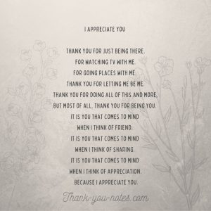 Thank You Poems - The Thank You Notes Blog