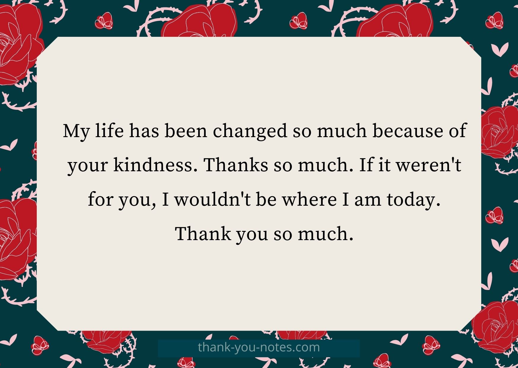 15 Best Thank You For Your Kindness – The Thank You Notes Blog