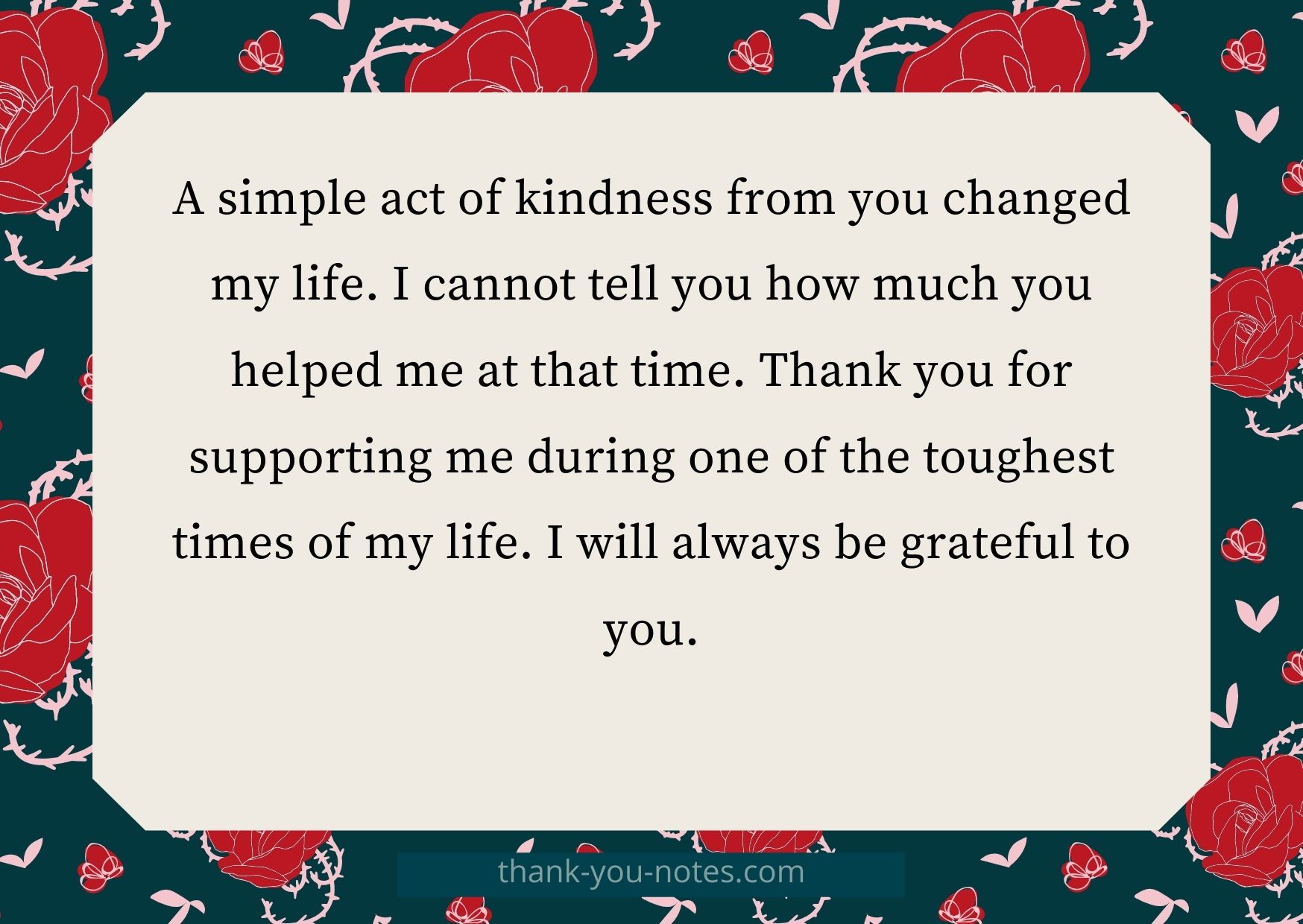 15 Best Thank You For Your Kindness – The Thank You Notes Blog