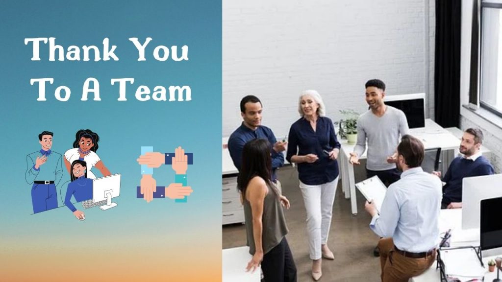 Best Thank You To A Team The Thank You Notes Blog