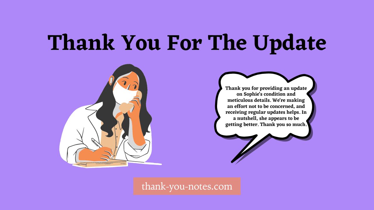 15 Unique Thank You For The Update Notes - The Thank You Notes Blog