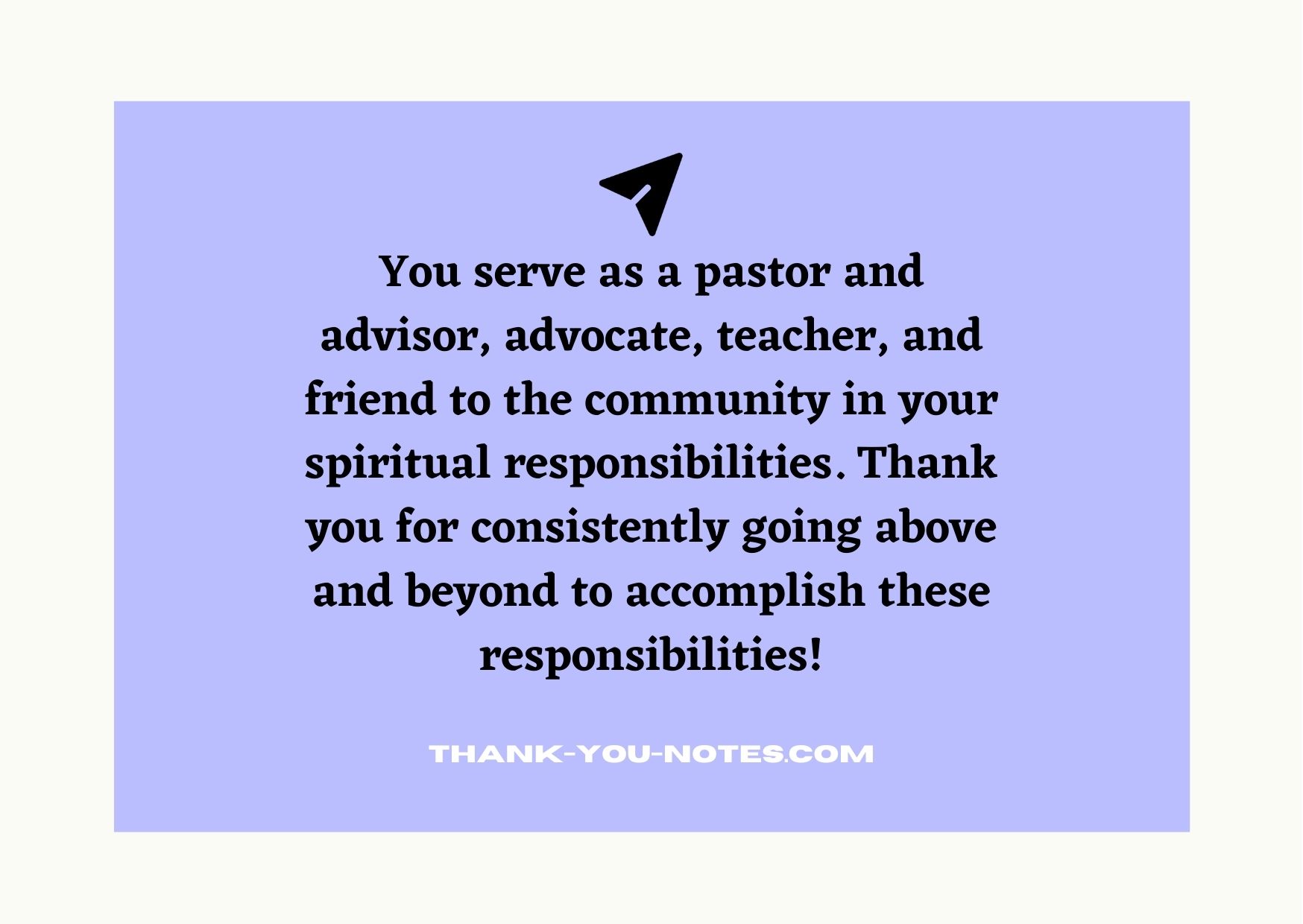 Great Words of Appreciation for a Pastor and his Wife The Thank You