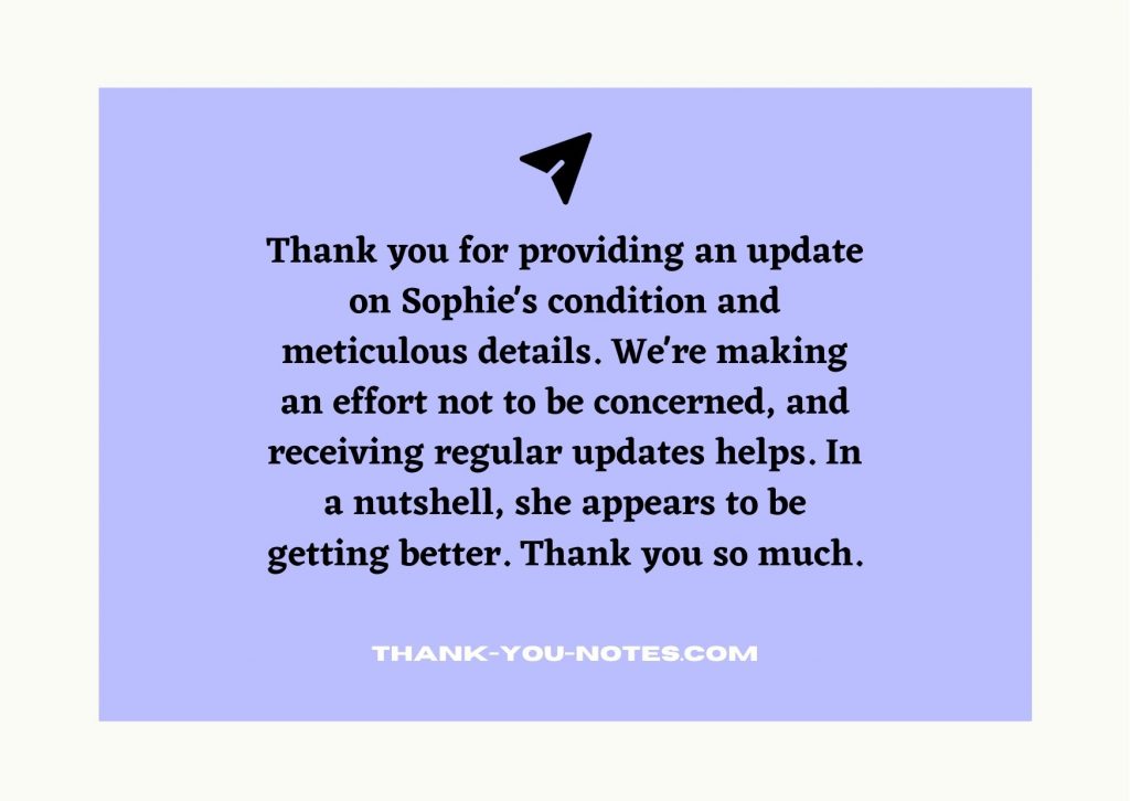 15 Unique Thank You For The Update Notes - The Thank You Notes Blog