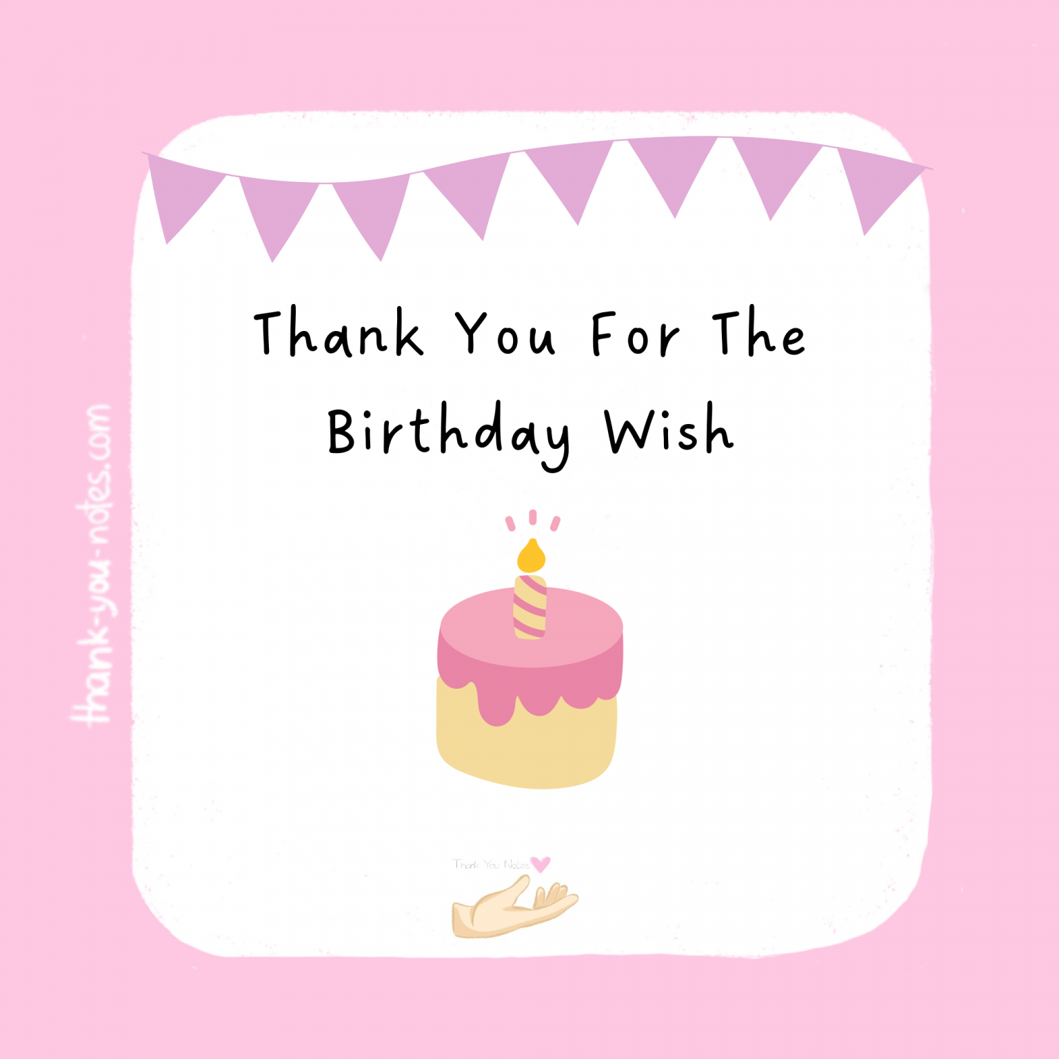 15+ Best 'Thank You For The Birthday Wish' Notes - The Thank You Notes Blog