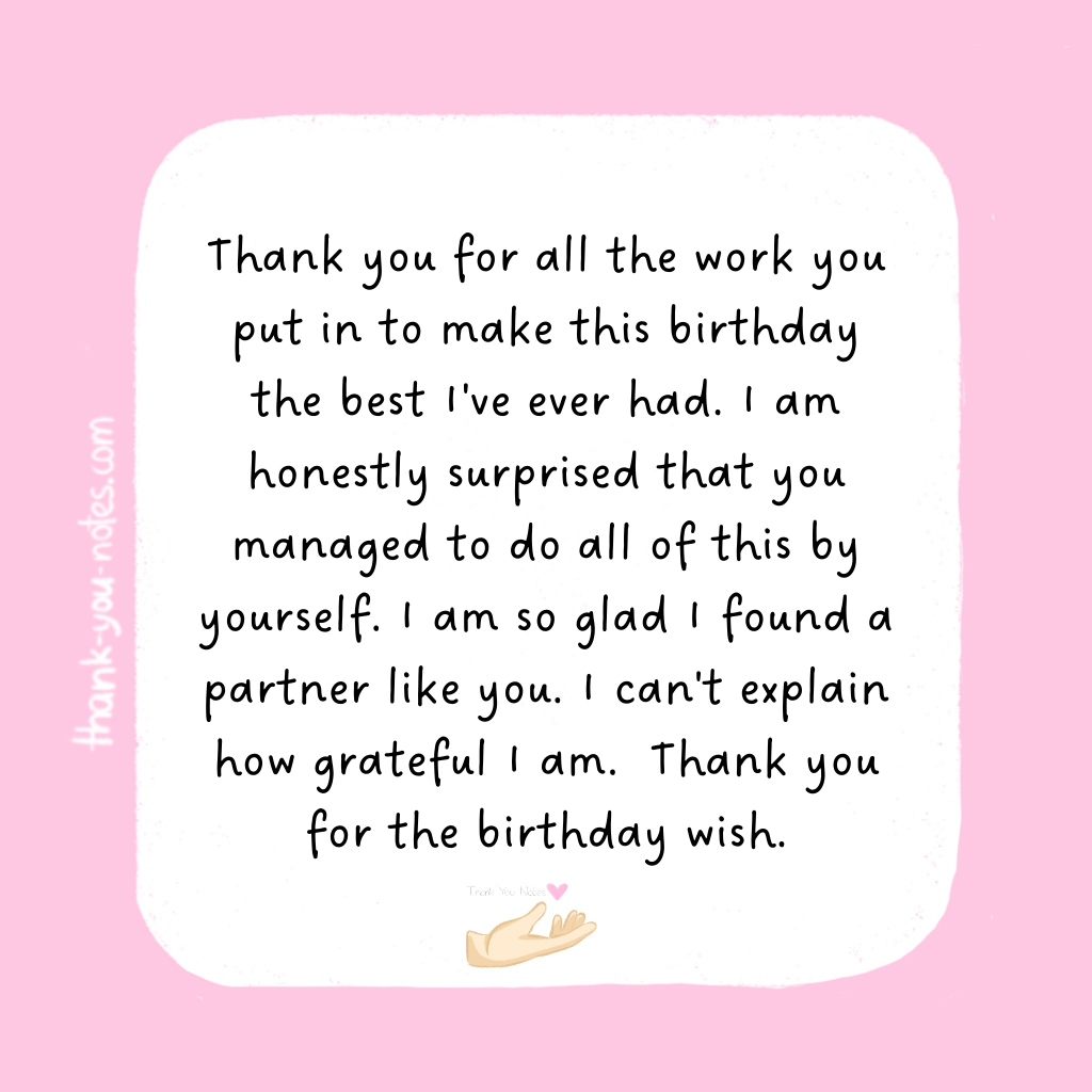 15 Best Thank You For The Birthday Wish Notes The Thank You Notes Blog