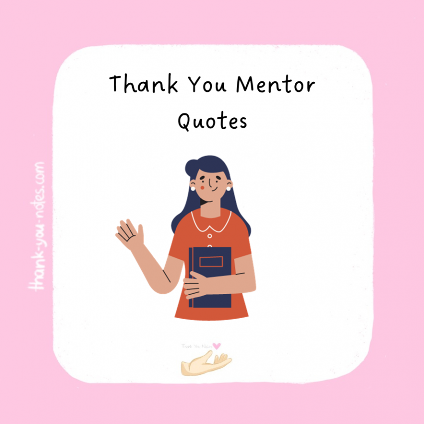 Thank You Mentor Quotes